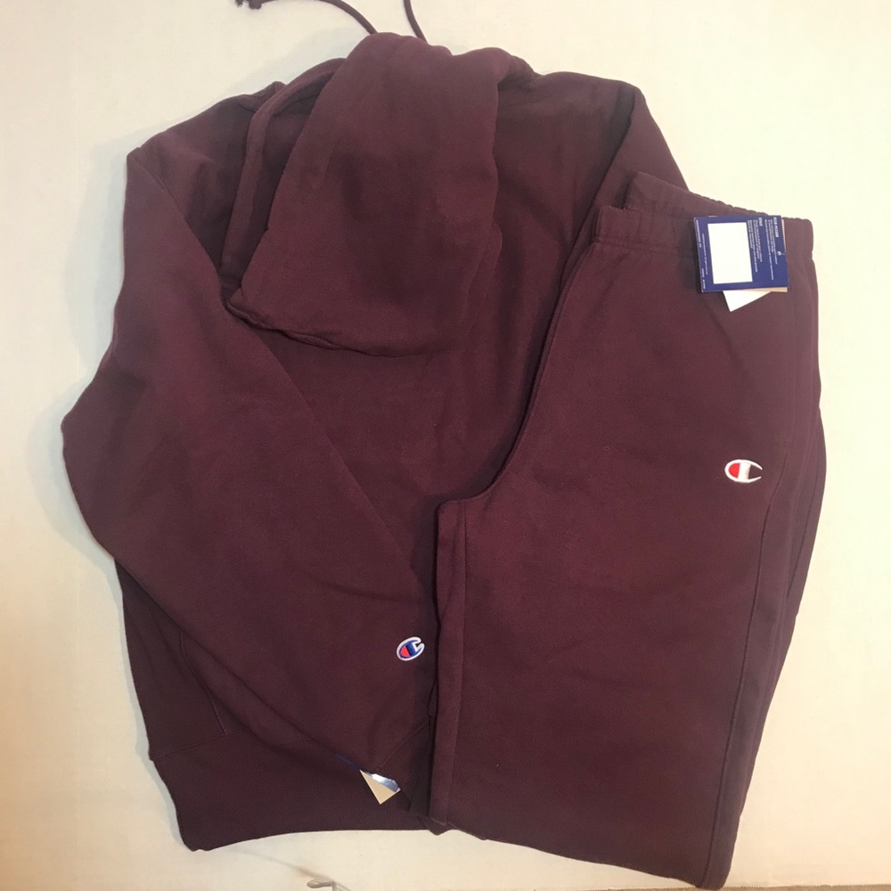 2 PC Champion RW Set Excl Lim Ed M Hoodie, M Pants BNWT GREAT GIFT! PRICE FIRM! - Picture 2 of 14